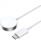 Cablu Incarcare BWOO WL-18 pentru Apple Watch Series, Alb