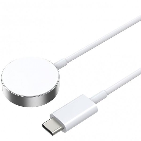 Cablu Incarcare BWOO WL-18 pentru Apple Watch Series, Alb