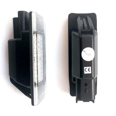 Lampi numar LED Vinstar pentru Peugeot 106, 1007, 308, 3008, 406, 407, 508, 607, 806, 807, Expert III set 2 bucati foto
