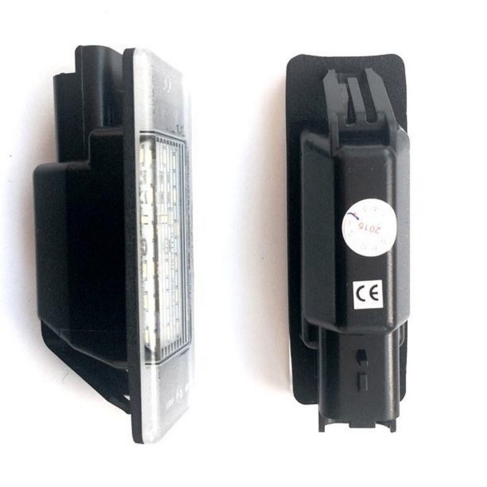 Lampi numar LED Vinstar pentru Peugeot 106, 1007, 308, 3008, 406, 407, 508, 607, 806, 807, Expert III set 2 bucati