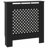 Mască pentru calorifer, negru, 78 cm, MDF