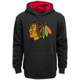 Chicago Blackhawks hanorac cu glugă pentru copii Prime Logo Pullover Fleece black - Dětsk&eacute; XL (14 - 16 let)