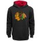 Chicago Blackhawks hanorac cu glugă pentru copii Prime Logo Pullover Fleece black - Dětsk&eacute; M (10 - 12 let)