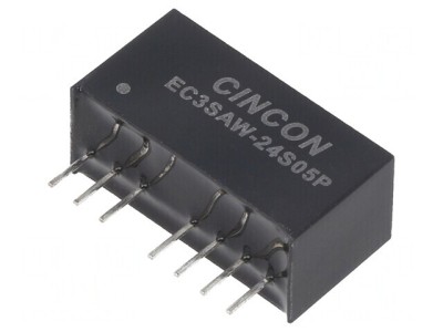 Convertor DC/DC 3W 9-36V la 5V 600mA SIP8 foto