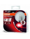 Set 2 buc Bec H7 NIGHT BREAKER SILVER Osram +100% 12V 55W