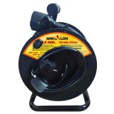 Makalon 700772 - Derulator cablu electric 25 m 1 priza cu maner