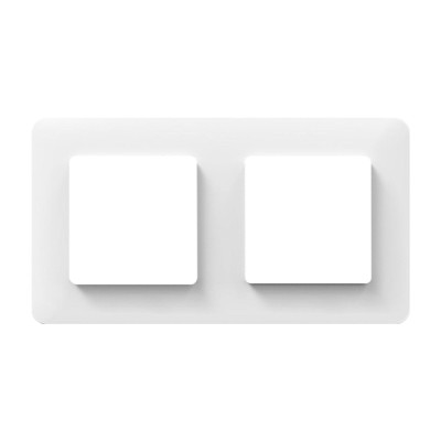 Aproape nou: Rama dubla PNI WS2 pentru intrerupator sau priza inteligenta PNI Smart foto