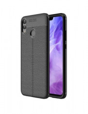 Husa telefon Huawei Y9 (2019), material moale TPU, neagra, subtire, durabila, usoara, Autofocus foto