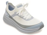 Cumpara ieftin Pantofi sport SKECHERS albi, BOBS SKILLZ, din material textil