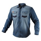 Camasa pentru lucru, de blugi, model Denim, marimea XL/54, NEO