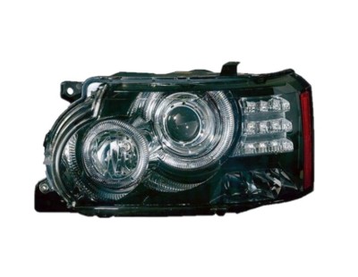 Far LAND ROVER RANGE ROVER (LM), 06.2009-12.2012, partea stanga, Magneti MARELLI, bi-xenon; D3S+H7+LED; electric; negru; cu transformator; cu motor; foto