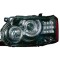 Far LAND ROVER RANGE ROVER (LM), 06.2009-12.2012, partea stanga, Magneti MARELLI, bi-xenon; D3S+H7+LED; electric; negru; cu transformator; cu motor;
