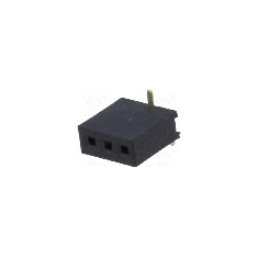 Conector 3 pini, seria {{Serie conector}}, pas pini 1.27mm, CONNFLY - DS1065-02-1*3S8BS