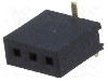 Conector 3 pini, seria {{Serie conector}}, pas pini 1.27mm, CONNFLY - DS1065-02-1*3S8BS foto
