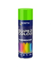 Vopsea spray retus decorativ efect fluorescent Bostik Super Color, lucios, interior/exterior, 400 ml