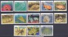 DB1 Australia 1985 - 86 Fauna Marina Pesti 13 v. MNH incomplete, Nestampilat