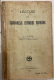 1928 Ioan Lupas - Lecturi din izvoarele istoriei romane / profesor la Universitatea din Cluj și membru al Academiei Rom&acirc;ne, de colectie