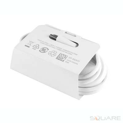 Cabluri de date Samsung EP-DG977BWE, Type-C to Type-C 3.1, White foto
