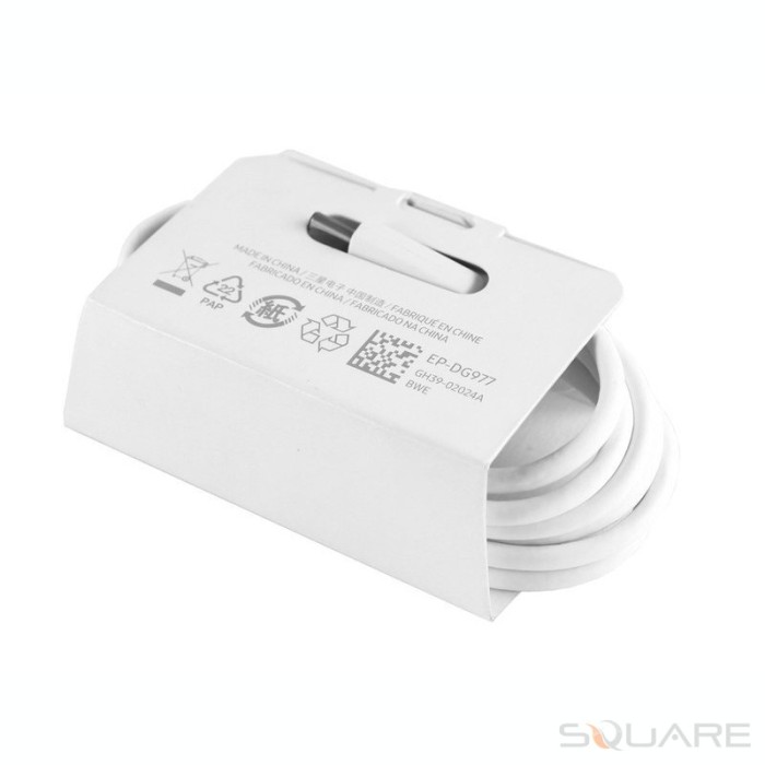 Cabluri de date Samsung EP-DG977BWE, Type-C to Type-C 3.1, White