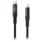 Cablu USB Type C - USB Type C 1m cu afisaj 5A V-Tac SKU-7746