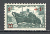 Franta.1941 Ptr. marinarii disparuti:Pacebotul Pateur-supr. SF.80