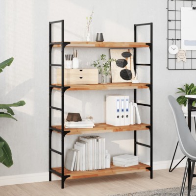 vidaXL Rafturi suspendate 3 buc. 80x30x4 cm lemn masiv acacia netratat foto