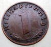 B.072 GERMANIA 1 REICHSPFENNIG 1938 E, Europa, Bronz