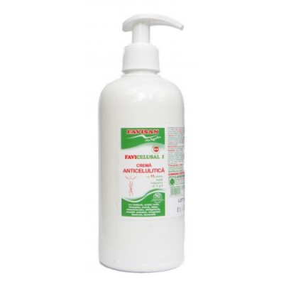 CREMA ANTICELULITICA FAVICELUSAL 1 (11 plante)500ml FAVISAN foto