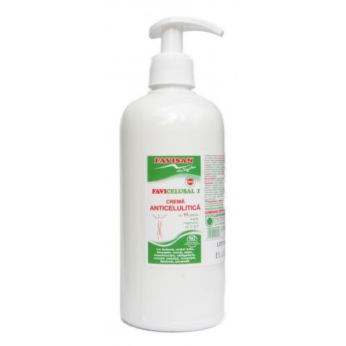 CREMA ANTICELULITICA FAVICELUSAL 1 (11 plante)500ml FAVISAN
