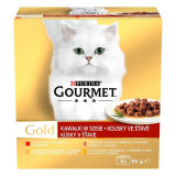 Conservă GOURMET GOLD - bucăți &icirc;n sos, 8 x 85g