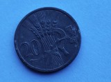 20 Haleru 1942 Cehia si Moravia - Moneda Rara Numismatica
