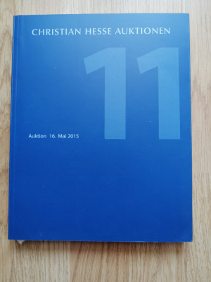 Katalog - Christian Hesse Auktionen - 2015 - Moderne Kunst, Bucher, Autographen foto