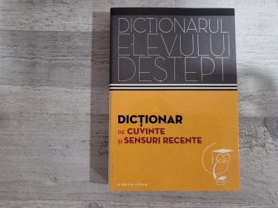 Dictionar de cuvinte si sensuri recente de Andrei Danila,Elena Tamba foto