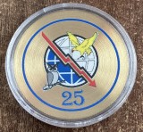 S C7 7 - Medalie / coin tematica militara - Armata romana - informatii militare