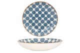 Bonna Farfurie ad&acirc;ncă - Lotus - Porţelan - 23 cm (1000cc) - set de 6