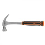 Ciocan tamplar cu gheara 450 g, monobloc, maner bimaterial 25-103