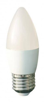Bec cu led lumanare E27 7W 230V lumina rece Well foto