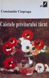 Caietele privitorului tacut - Constantin Ciopraga