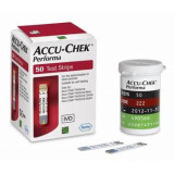 Teste glucometru - Accu-Chek Performa, 50 bucati, Roche