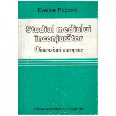 Eveline Popovici - Studiul mediului inconjurator - Dimensiuni europene - 124190 foto