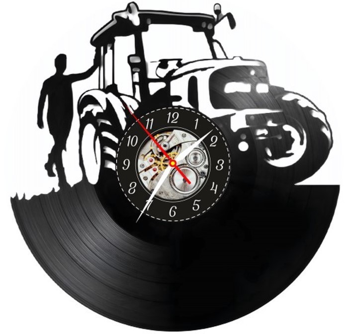 TRACTOR-ceas de perete (personalizabil)