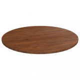 VidaXL Blat de masă rotund maro &icirc;nchis &Oslash;90x1,5 cm lemn stejar tratat