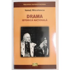 DRAMA ISTORICA NATIONALA - INTRE DOCUMENT SI FICTIUNE de IONUT NICULESCU , 2003 , DEDICATIE *