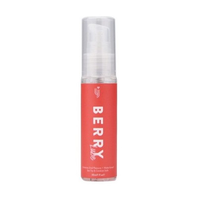 Lubrifianti cu arome - Loving Joy Lubrifiant cu Aroma de Capsuni 30 ml Pe Baza de Apa Cu Pompita Marime de Voiaj foto