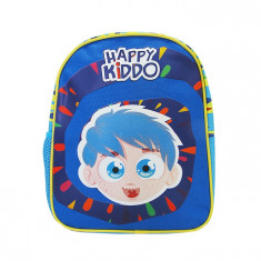 Ghiozdan gradinita mini Pigna Happy Kiddo albastru MCRS1828-5 foto