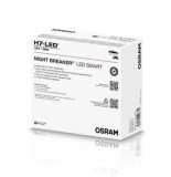 Set 2 H7 Osram Night Breaker Smart LED omologate RAR Street Legal +330% cutie service