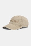 Weekend Max Mara șapcă de baseball din bumbac BRUNO culoarea bej, 2525576024600