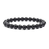 Bratara cu pietre semipretioase Onix 6mm