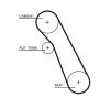 GATES K015541XS PowerGrip&reg; Set curea de distributie