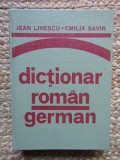 Dictionar roman-german - Jean Livescu, Emilia Savin